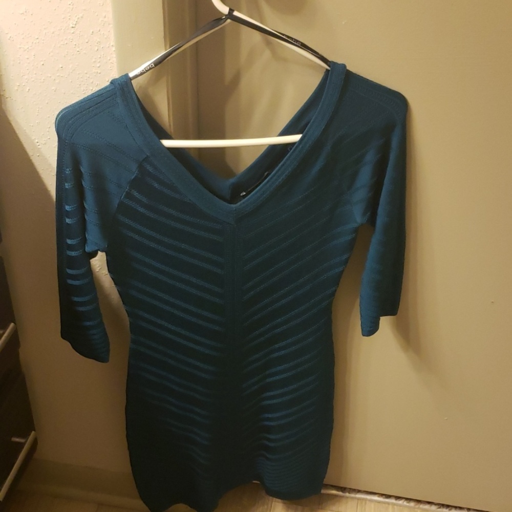 Bebe, Turquoise/Blue dress